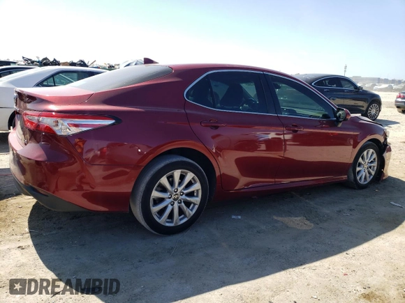 2020 Toyota Camry LE with VIN 4T1C11AK1LU399395, listed as a Copart auction lot 54663885 with 113,684 mi miles and Non Repairable. Bid and sale history available at DreamBid. Image 3.