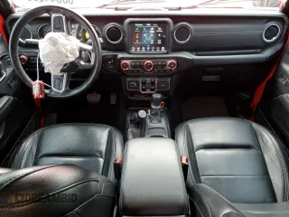 2021 Jeep Wrangler Unlimited Sahara with VIN 1C4JJXP64MW766076, listed as a Copart auction lot 63644955 with 92,421 mi miles and Salvage title. Bid and sale history available at DreamBid. Image 8.
