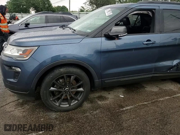 2018 Ford Explorer XLT with VIN 1FM5K7DH0JGB98690, listed as a Copart auction lot 57465175 with 83,551 mi miles and Salvage title. Bid and sale history available at DreamBid. Image 14.