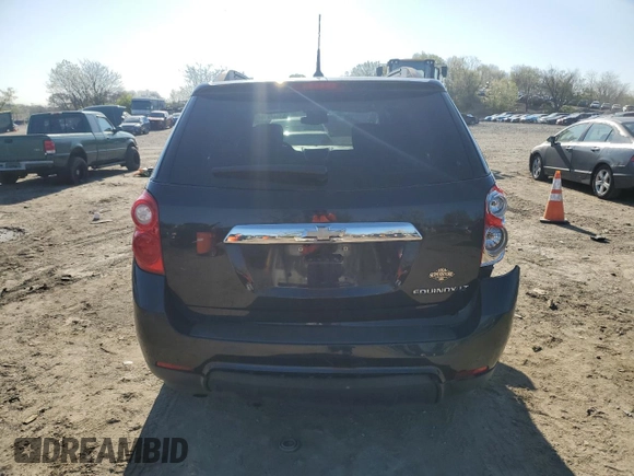 2013 Chevrolet Equinox LT with VIN 2GNALDEK1D6115661, listed as a Copart auction lot 51047015 with 81,142 mi miles and Salvage Title. Bid and sale history available at carsss.com. Image 6.