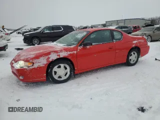 2000 Chevrolet Monte Carlo SS with VIN 2G1WX12K4Y9160449, listed as a Copart auction lot 44903335 with 154,860 mi miles and Clean Title. Bid and sale history available at carsss.com. Image 1.