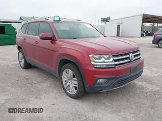 2019 Volkswagen Atlas SE with VIN 1V2WR2CA4KC606661, listed as a IAAI auction lot 42581054 with 89,079 mi miles and . Bid and sale history available at DreamBid. Image 1.