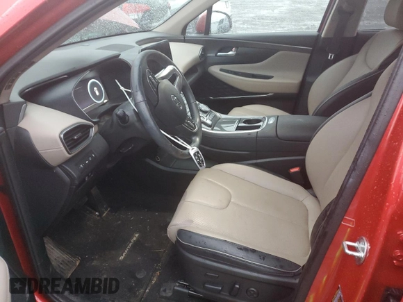2023 Hyundai Santa Fe Hybrid Limited with VIN 5NMS5DA15PH004564, listed as a Copart auction lot 84178164 with 32,729 mi miles and Salvage Title. Bid and sale history available at carsss.com. Image 7.