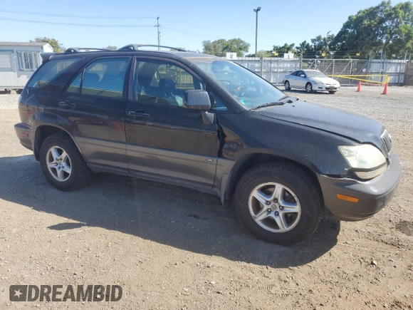 2002 Lexus RX 300 with VIN JTJHF10U820282916, listed as a Copart auction lot 67762054 with 188,965 mi miles and Salvage Title. Bid and sale history available at carsss.com. Image 4.