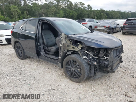 2021 Chevrolet Equinox LT with VIN 3GNAXKEV9ML365003, listed as a Copart auction lot 53202775 with 88,747 mi miles and Salvage title. Bid and sale history available at DreamBid. Image 4.