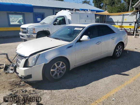 2008 Cadillac CTS RWD with VIN 1G6DF577780134700, listed as a Copart auction lot 73746984 with 191,178 mi miles and Salvage Title. Bid and sale history available at DreamBid. Image 1.