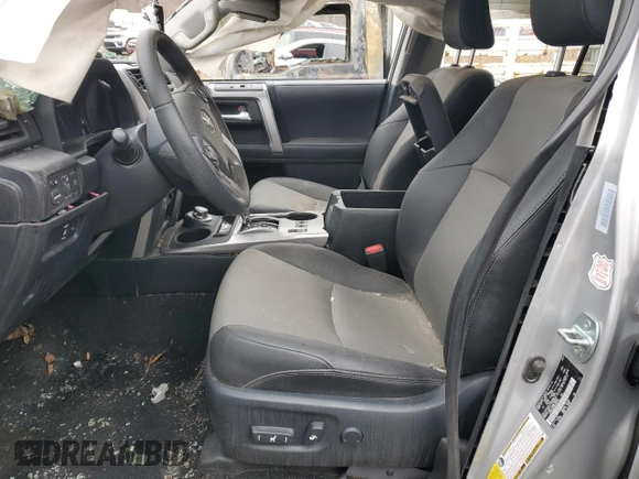 2022 Toyota 4Runner SR5 Premium with VIN JTENU5JR4N6055278, listed as a Copart auction lot 44528505 with Not provided miles and Non repairable. Bid and sale history available at DreamBid. Image 7.