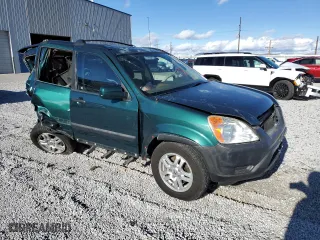 2002 Honda CR-V EX with VIN JHLRD78822C060168, listed as a Copart auction lot 82420914 with 0 mi miles and Salvage Title. Bid and sale history available at carsss.com. Image 4.
