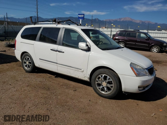 2014 Kia Sedona EX with VIN KNDMH4C78E6542428, listed as a Copart auction lot 71250904 with 137,981 mi miles and Clean Title. Bid and sale history available at carsss.com. Image 4.