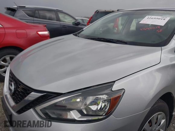 2019 Nissan Sentra SV with VIN 3N1AB7AP5KY218689, listed as a IAAI auction lot 41695018 with 117,868 mi miles and . Bid and sale history available at DreamBid. Image 18.