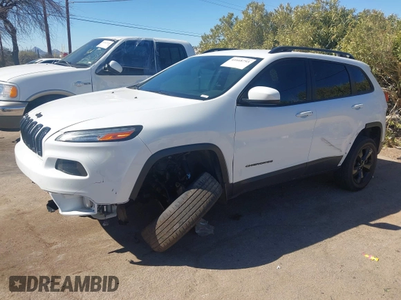 2016 Jeep Cherokee Latitude with VIN 1C4PJMCS9GW134769, listed as a IAAI auction lot 41668793 with 122,539 mi miles and . Bid and sale history available at carsss.com. Image 17.