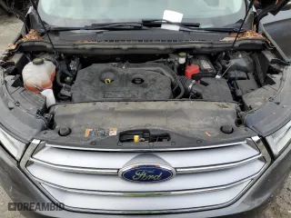 2017 Ford Edge SEL with VIN 2FMPK4J98HBC35264, listed as a Copart auction lot 45800055 with 46,378 mi miles and Salvage Title. Bid and sale history available at carsss.com. Image 12.