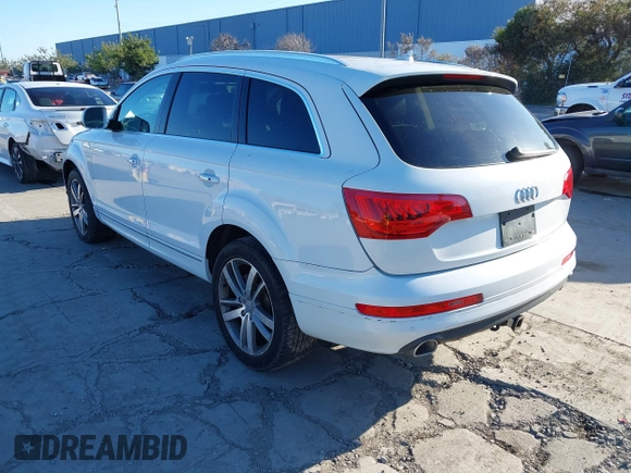 2014 Audi Q7 3.0L TDI Prestige with VIN WA1VMAFEXED008703, listed as a IAAI auction lot 41689471 with 49,658 mi miles. Bid and sale history available at carsss.com. Image 3.