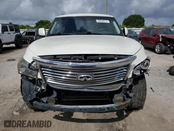 2013 Infiniti QX56 with VIN JN8AZ2NE5D9042020, listed as a Copart auction lot 69930274 with 194,258 mi miles and Salvage Title. Bid and sale history available at carsss.com. Image 5.