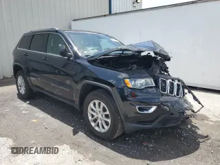 2021 Jeep Grand Cherokee Laredo X z VIN 1C4RJEAG0MC679608, wystawiony jako Copart lot #60989265 z przebiegiem 55 008 mil mil oraz Nie do naprawy • Non repairable. Historia ofert i sprzedaży dostępna na DreamBid. Obrazek 4.