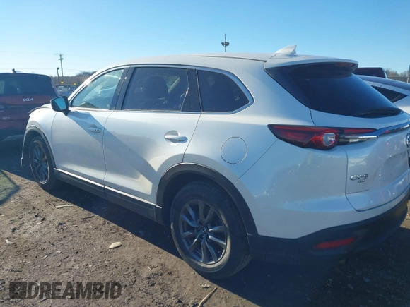 2020 Mazda CX-9 Touring with VIN JM3TCBCY3L0411017, listed as a IAAI auction lot 41392138 with 53,017 mi miles. Bid and sale history available at carsss.com. Image 3.