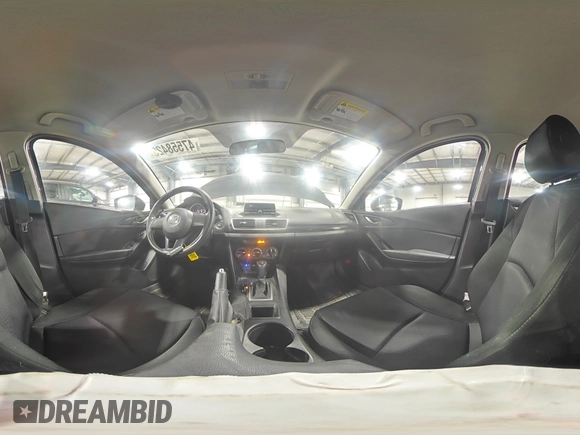 2014 Mazda 3 i SV with VIN JM1BM1T70E1156522, listed as a Copart auction lot 47558425 with 187,009 mi miles and Salvage Title. Bid and sale history available at DreamBid. Image 14.