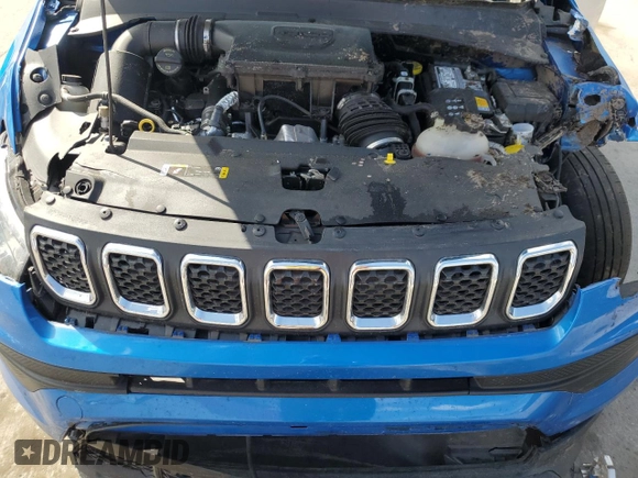 2023 Jeep Compass Sport with VIN 3C4NJDAN2PT510755, listed as a Copart auction lot 44611865 with 39,651 mi miles and Non repairable. Bid and sale history available at DreamBid. Image 12.