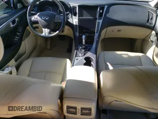 2017 Infiniti Q50 2.0t Sport with VIN JN1CV7AR3HM682433, listed as a Copart auction lot 74584124 with 69,467 mi miles and Salvage Title. Bid and sale history available at carsss.com. Image 8.