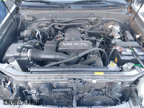 2005 Toyota Sequoia SR5 with VIN 5TDBT44A25S234574, listed as a IAAI auction lot 41033109 with 156,542 mi miles and . Bid and sale history available at DreamBid. Image 10.