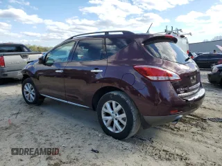 2014 Nissan Murano SL with VIN JN8AZ1MW1EW520571, listed as a Copart auction lot 50661385 with 69,832 mi miles and Salvage Title. Bid and sale history available at carsss.com. Image 2.