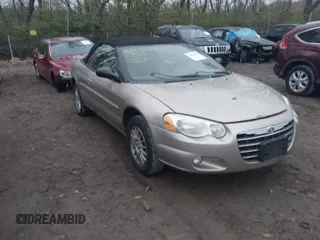 2004 Chrysler Sebring LXi with VIN 1C3EL55R94N406406, listed as a IAAI auction lot 40852693 with 167,981 mi miles and . Bid and sale history available at DreamBid. Image 1.