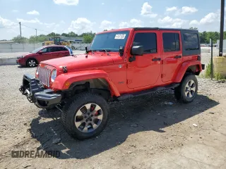 2018 Jeep Wrangler Unlimited Sahara with VIN 1C4BJWEG4JL802145, listed as a Copart auction lot 61931555 with 119,681 mi miles and Salvage title. Bid and sale history available at DreamBid. Image 1.