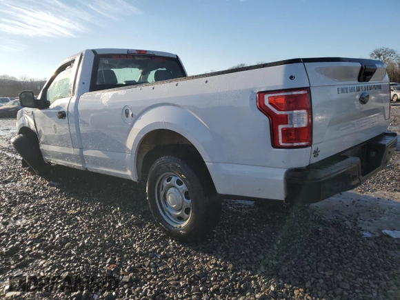 2018 Ford F-150 XL with VIN 1FTMF1CB7JKF43113, listed as a Copart auction lot 41757185 with 72,332 mi miles and Salvage Title. Bid and sale history available at carsss.com. Image 2.