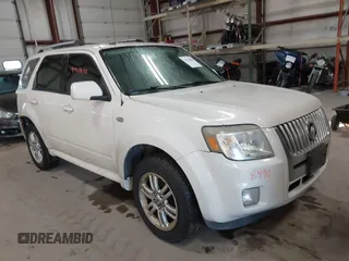 2009 Mercury Mariner Premier with VIN 4M2CU97729KJ00086, listed as a IAAI auction lot 41418490 with 167,486 mi miles. Bid and sale history available at carsss.com. Image 1.