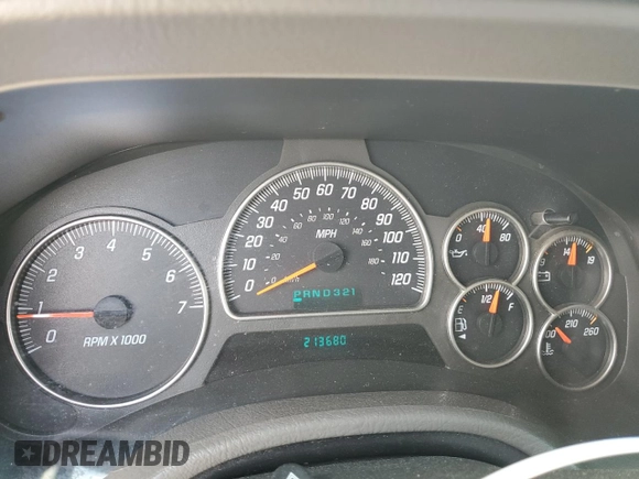 2002 GMC Envoy SLE z VIN 1GKDS13S822424858, wystawiony jako Copart lot #53609685 z przebiegiem 213 680 mil mil oraz Szkoda całkowita • Salvage title. Historia ofert i sprzedaży dostępna na DreamBid. Obrazek 9.