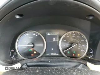 2020 Lexus NX with VIN JTJGJRDZ4L2140115, listed as a Copart auction lot 43695605 with 57,146 mi miles and Salvage Title. Bid and sale history available at carsss.com. Image 9.