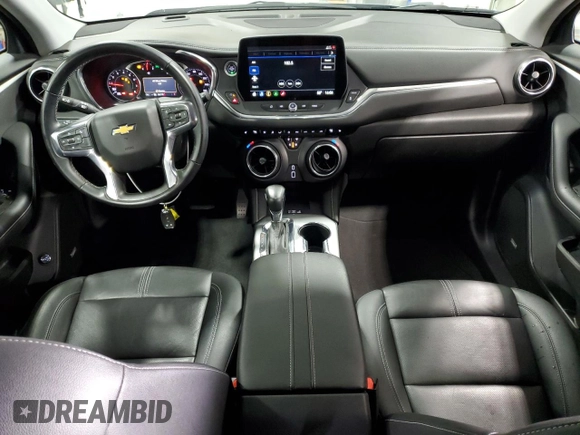 2023 Chevrolet Blazer LT with VIN 3GNKBJR48PS219085, listed as a Copart auction lot 79614694 with 26,719 mi miles and Clean title. Bid and sale history available at DreamBid. Image 8.