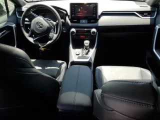 2021 Toyota RAV4 Hybrid XSE with VIN 2T3E6RFV4MW017302, listed as a Copart auction lot 57397275 with 15,544 mi miles and Salvage title. Bid and sale history available at DreamBid. Image 8.