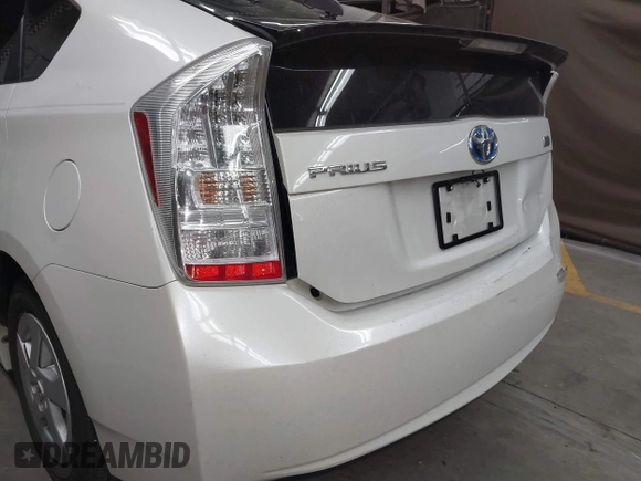 2011 Toyota Prius I with VIN JTDKN3DU1B0323839, listed as a IAAI auction lot 42099239 with 94,935 mi miles and . Bid and sale history available at DreamBid. Image 6.