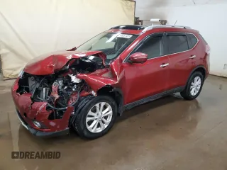 2014 Nissan Rogue S with VIN 5N1AT2MM4EC757621, listed as a Copart auction lot 48037485 with 155,123 mi miles and Clean Title. Bid and sale history available at carsss.com. Image 1.