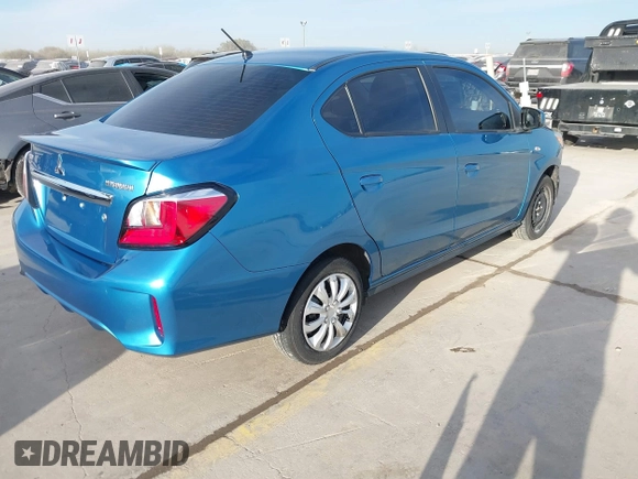 2022 Mitsubishi Mirage ES z VIN ML32FUFJ9NHF06925, wystawiony jako IAAI lot #41382093 z przebiegiem 49 294 mil mil oraz . Historia ofert i sprzedaży dostępna na DreamBid. Obrazek 4.