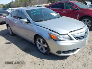 2014 Acura ILX Tech Pkg with VIN 19VDE1F78EE007380, listed as a IAAI auction lot 41654860 with 161,059 mi miles. Bid and sale history available at carsss.com. Image 1.