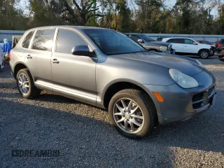 2006 Porsche Cayenne S with VIN WP1AB29P46LA65420, listed as a Copart auction lot 45594265 with 124,676 mi miles and Clean Title. Bid and sale history available at carsss.com. Image 4.