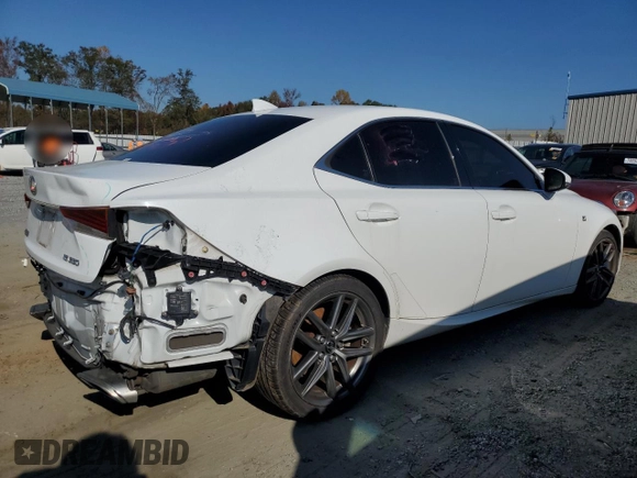 2017 Lexus IS 350 with VIN JTHBE1D24H5028568, listed as a Copart auction lot 77544594 with 98,280 mi miles and Salvage Title. Bid and sale history available at DreamBid. Image 3.