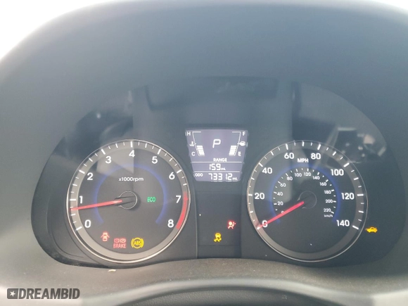 2014 Hyundai Accent SE with VIN KMHCU5AEXEU165364, listed as a Copart auction lot 46703125 with 73,312 mi miles and Salvage Title. Bid and sale history available at carsss.com. Image 9.