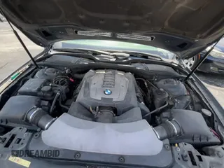 2006 BMW 7 Series 750i with VIN WBAHL83516DT02864, listed as a Copart auction lot 57296505 with Not provided miles and Salvage title. Bid and sale history available at DreamBid. Image 11.