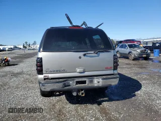 2002 GMC Yukon XL SLT with VIN 3GKFK16Z32G358714, listed as a Copart auction lot 42900305 with 0 mi miles and Salvage Title. Bid and sale history available at carsss.com. Image 6.