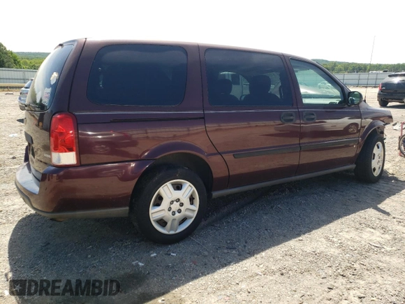 2008 Chevrolet Uplander LS with VIN 1GNDV23WX8D110127, listed as a Copart auction lot 61892894 with 195,964 mi miles and Salvage Title. Bid and sale history available at carsss.com. Image 3.