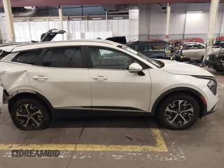 2023 Kia Sportage Hybrid EX with VIN KNDPVCAG7P7081139, listed as a IAAI auction lot 41859785 with 22,722 mi miles. Bid and sale history available at carsss.com. Image 14.