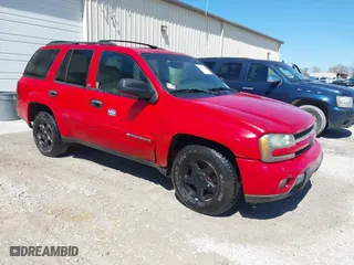 2002 Chevrolet TrailBlazer LS with VIN 1GNDT13SX22179707, listed as a IAAI auction lot 41847220 with 251,299 mi miles. Bid and sale history available at carsss.com. Image 1.