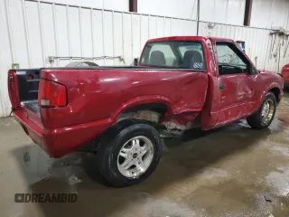 2003 GMC Sonoma SLS with VIN 1GTCS14H138149133, listed as a Copart auction lot 73502704 with 153,008 mi miles and Salvage Title. Bid and sale history available at DreamBid. Image 3.