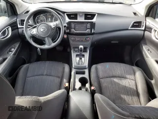 2017 Nissan Sentra SV with VIN 3N1AB7AP6HL668647, listed as a Copart auction lot 49869255 with 93,309 mi miles and Salvage Title. Bid and sale history available at DreamBid. Image 8.