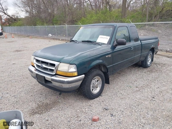 1998 Ford Ranger XL with VIN 1FTYR14U8WTA81722, listed as a IAAI auction lot 42042978 with 105,336 mi miles. Bid and sale history available at carsss.com. Image 2.