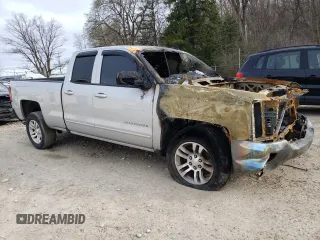 2017 Chevrolet Silverado 1500 LT with VIN 1GCRCREC2HZ267217, listed as a Copart auction lot 51901725 with Not Provided miles and Salvage Title. Bid and sale history available at DreamBid. Image 4.