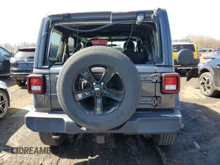 2020 Jeep Wrangler Unlimited Willys with VIN 1C4HJXDN6LW116397, listed as a Copart auction lot 49473715 with 54,981 mi miles and Salvage title. Bid and sale history available at DreamBid. Image 6.